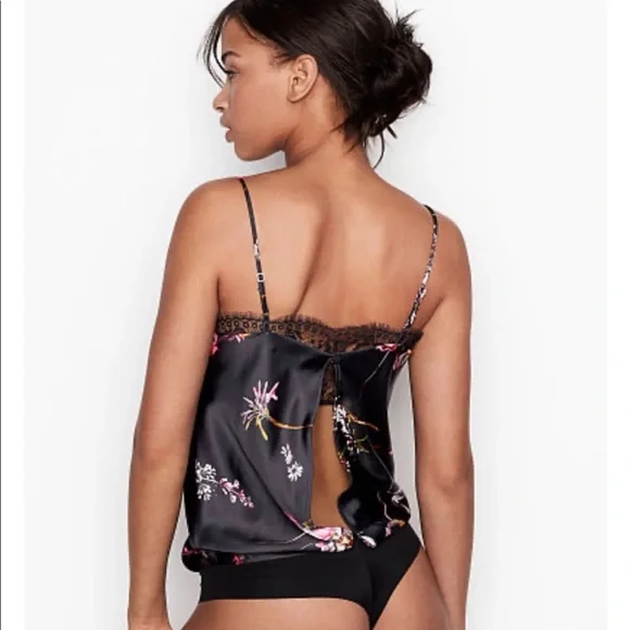 NWT! Victoria's Secret Satin Bodysuit - Picture 2 of 7
